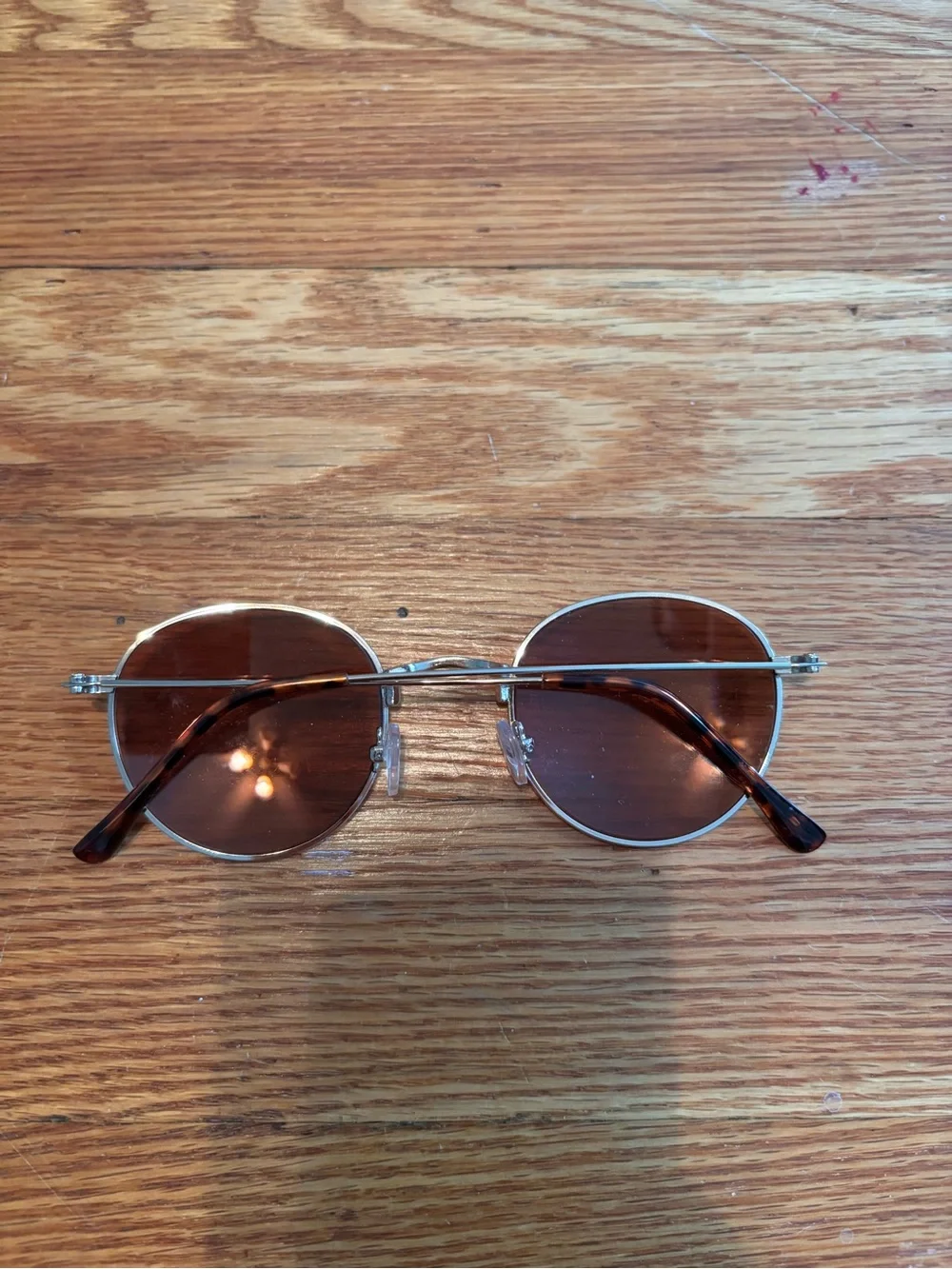 Women’s Round Metal Frame Sunglasses - Rosegold